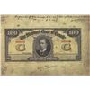 Image 1 : The Standard Bank of Canada;  paste-up MODEL for the $100.00 Face of the 2nd. January, 1914 issue, o
