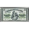 Image 1 : 1870 25¢ DC-1c CCCS Choice UNC-64.  Sharp corners and bright colours.  Lovely example.