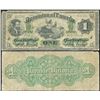 Image 1 : 1870 $1 DC-2e #03786C 'Payable at Victoria'. A nice VG for issue with minor rim issues.  Top front l