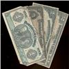 Image 1 : 1911 $1, 1914 $2, 1917 $1 & 1923 $2.  Lot of 4 notes Abt G to G+.