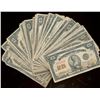 Image 1 : 1923 25¢ Shinplaster Lot;  includes 54 pcs Average VG for grades.