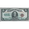 Image 1 : 1923 $1 DC-25i Bronze Seal McCavour-Saunders #B4789389. A sharp EF45 issue.  Looks better but shows 