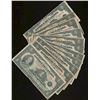 Image 1 : 1935 $1 BC-2 Lot;  includes 11 pcs Abt G to Fine.