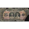 Image 1 : 1935 $25 BC-11 #A015473.  Abt Good for grade with rim issues and missing pieces.  Should be viewed. 