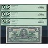 Image 1 : 1937 $1 BC-21d #HN1243647 & 649.  Lot of 2 notes both PCGS Gem UNC66PPQ.