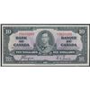 Image 1 : 1937 $10 BC-24c Radar #CT5623265 UNC. A pristine radar note with sharp corners, no stains and near f