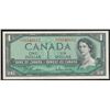Image 1 : 1954 $1 BC-37bA #*DO0546612 ,  CCCS UNC65.
