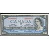 Image 1 : 1954 $5 BC-39b #GX0000002, CCCS CH UNC63.  Low serial number.