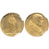 Image 1 : Italy;  1936 Gold (Vatican) 10L, NGC MS65.