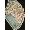 Image 1 : Japanese & Chinese Banknote Lot;  small lot of circulated Japanese Gov't issue notes & Hong Kong iss