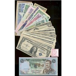 World Banknote Lot;  includes US 1935 $1, 1988 $1, 1995 $1(4), $2 1928, 1976(7), 1995 $5, 1990 $20,