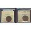 Image 1 : Breton #582 & #587 ICCS MS63.  Lot of 2 coins.