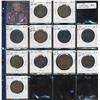 Image 1 : Tokens, WE-1A2 VF, WE-2B3 VF, WE-2B4 F, WE-5A3 VG, WE-7 VG, WE-8A6 F, WE-10A2 VF, WE-11A1 AU, WE-11B