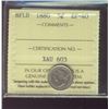 Image 1 : Nfld 1880 5¢ ICCS EF40.