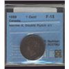 Image 1 : 1859 1¢ DP#1 CCCS F-15.