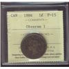 Image 1 : 1884 1¢ Obv 1 ICCS F15.