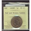 Image 1 : 1898H 1¢ ICCS MS63RB.  Lustrous issue part of the Langdon sale. XLC383