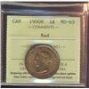 Image 1 : 1900H 1¢ ICCS MS65RD.  Sharp bright issue 100% red.
