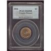 Image 1 : 1934 1¢ PCGS MS65RB.  80% red with lustre.  Designated Pittman issue.
