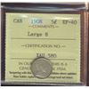 Image 1 : 1908 5¢ Large 8 ICCS EF40.