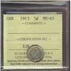 Image 1 : 1913 5¢ ICCS MS65.