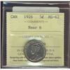 Image 1 : 1926 5¢ Near 6 ICCS MS62.
