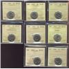 Image 1 : 1937 5¢ MS60, 1938 AU55, 1939 MS63, 1942 Nickel MS63, 1948 MS64, 1951 Comm MS64, 1956 MS64 & 1957 MS