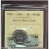 Image 1 : 1964 5¢ EWL ICCS/ICG MS64.