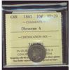 Image 1 : 1885 10¢ Obv 4 ICCS VF20