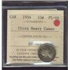 Image 1 : 1954 10¢ ICCS PL66 Ultra Heavy Cameo.