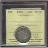 Image 1 : 1858 20¢ ICCS VF30.