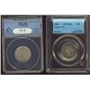 Image 1 : 1885 25¢ Curved Top 5/3 CCCS G6 &  1887 ANACS VG10.  Lot of 2 graded coins.