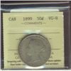 Image 1 : 1899 50¢ Small 9 ICCS VG8.