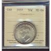Image 1 : 1937 50¢ ICCS MS64.  Strong lustre with attactive eye appeal.
