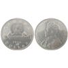 Image 1 : 1936 $1 J.O.P. Counterstamp, ICCS EF40.  Designated as Double Counterstamped.