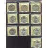 Image 1 : 1937 $1 ICCS MS63.  Lot of 10 coins.