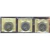 Image 1 : 1945 $1 ICCS MS62.  Lot of 3 coins.