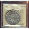 Image 1 : 1947 $1 Ptd w/Dot ICCS EF40.
