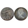 Image 1 : 1967 $1 Rotated Dies ICCS SP65 Heavy Cameo.