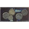 Image 1 : Errors/Varieties Lot;  includes 1973 5¢  Broad struck; 1965 10¢ Small Round Clip at 2:00 o’clock; 19
