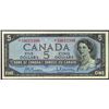 Image 1 : 1954 $5 BC-39bA #*I/X0015398 Beattie-Rasminsky, BCS VF30.