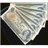 Image 1 : 1973 $1 BC-46aA #*IA*IL, *IV, *NP & #AAX.  Nice lot of 5 pcs EF+ to UNC.