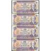 Image 1 : 1971 $10 BC-49aA #*DA2616437, *DA2436813, BC-49cA #*VA2503816 & BC-49bA #*DR3001887.  Lot of 4 notes