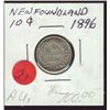Image 1 : Nfld 1896 10¢  VF/EF for issue.
