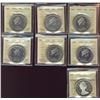 Image 1 : RCM Lot;  includes 1971 Silv $1, 1972, 1973, 1975, 1976, 1977 all SP64 to SP67 & 1984 $1 PF66UHC.  L
