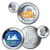 Image 1 : RCM Lot;  includes 2004 $20 Hopewell Rocks, Icebergs & Sambro Island issues.  Lot of 3 coins all in 