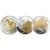 Image 1 : RCM Lot;  includes 2004 50¢ Easter Lily, 2005 Golden Rose & 2006 Golden Daisy.  Lot of 3 coins all i