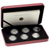 Image 1 : RCM Lot;  includes 2005 50¢ Silver 6 Coin Set - Second World War Series.  Housed in original Leather