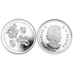 RCM Lot;  includes 2007 $50 Fine Silver Coin - 60th Wedding Anniversary of Queen Elizabeth and Princ