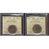 Image 1 : 1909 1¢ & 1916 ICCS MS63RB.  Lot of 2 coins.